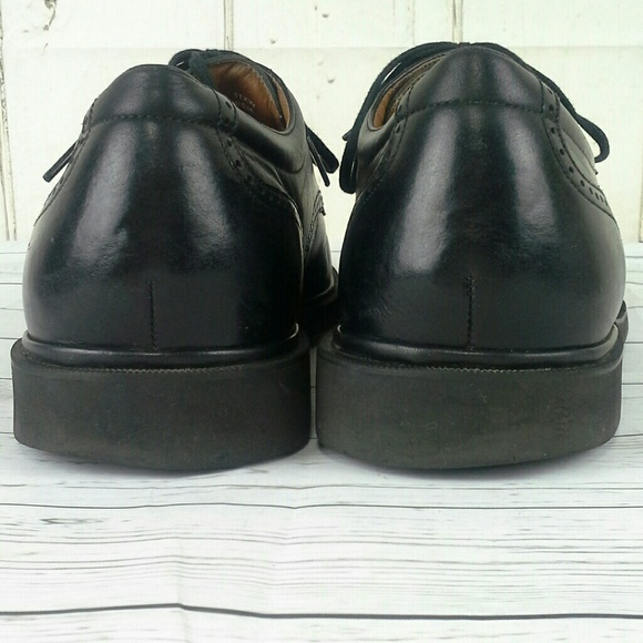 <$> SOLD <$>             Rockport Dressport Captoe Oxfords Blk Leather 11XW - Picture 6 of 8